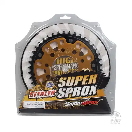 CORONA BIMETAL SUPERSPROX 1332 42T-525 DORADO HONDA CRF 1000L AFRICA TWIN