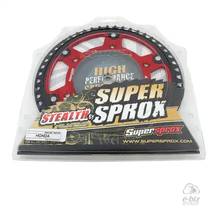 CORONA BIMETAL SUPERSPROX 210 50T-520 ROJO HONDA CRF 230F/250R/450R/150F/CR 125-250
