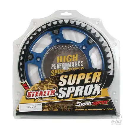 CORONA BIMETAL SUPERSPROX 245 49T-520 AZUL HONDA XR 250 TORNADO/YAMAHA TTR 230/YZ-F 250-450/WR 250F/YZ 125-250