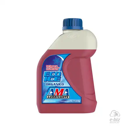 ECO ICE ROJO BOTELLA 1 L -REFRIGERANTE