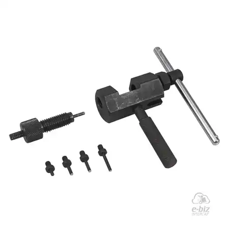 HERRAMIENTA BIKE SERVICE CORTE Y REMACHE CADENAS DE DISTRIBUCION