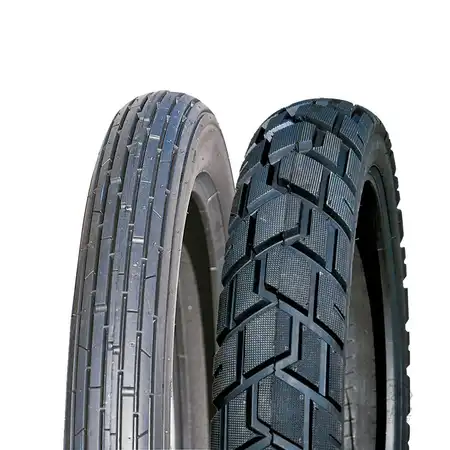 JUEGO DE CUBIERTAS CALLE HDMA001-1+HDMA069 (2.75-18)(3.00-18)