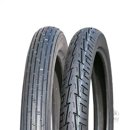 JUEGO DE CUBIERTAS CALLE HDMA001-1+HDMA071 (2.50-17)(2.75-17)