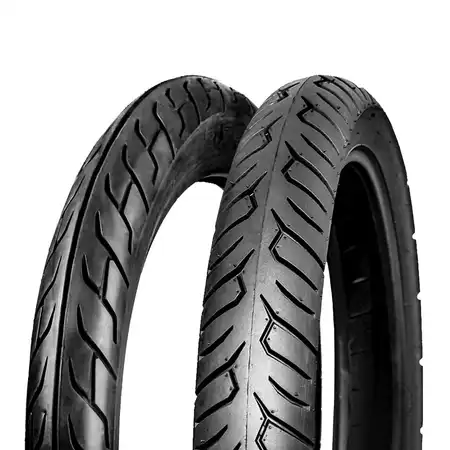 JUEGO DE CUBIERTAS CALLE HDMA038+HDMA035 (2.75-18)(90/90-18)