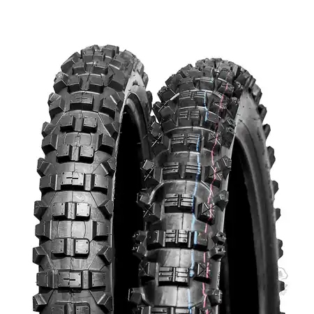 JUEGO DE CUBIERTAS CROSS HDMC014-4+HDMC014-2 (80/100-21)(100/90-19)