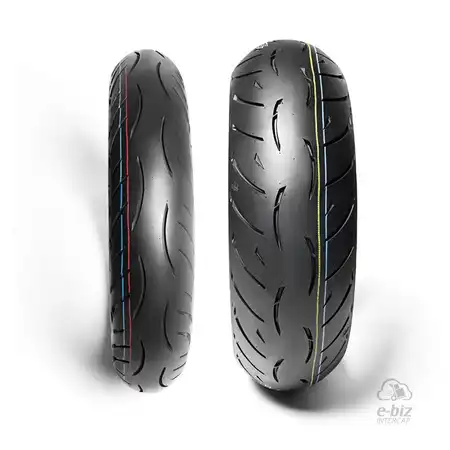 JUEGO DE CUBIERTAS KING TYRE K902 (120/70ZR17)(180/55ZR17)
