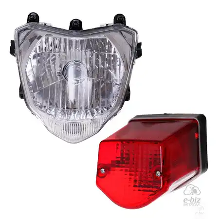 JUEGO DE FAROS DELANTERO/TRASERO YAMAHA FZ16