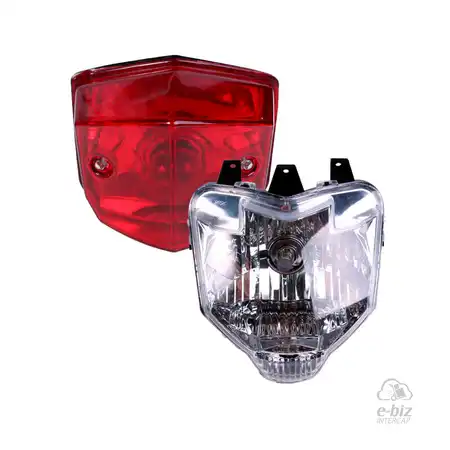 JUEGO DE FAROS DELANTERO/TRASERO YAMAHA FZ-S