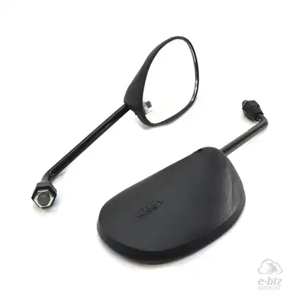 JUEGO ESPEJOS MDA OVALADO ROSCA 10MM. DERECHA/IZQUIERDA C/ADAPTADOR