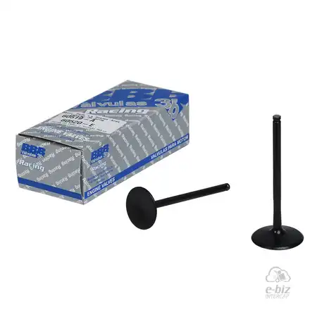 JUEGO VALVULAS COMPETICION BBB MPI 1x ADM 60519-A (33.0)/1x ESC 60520-E (28.0) HONDA CG 150/TORNADO 250 (SUPERMEDIDA)