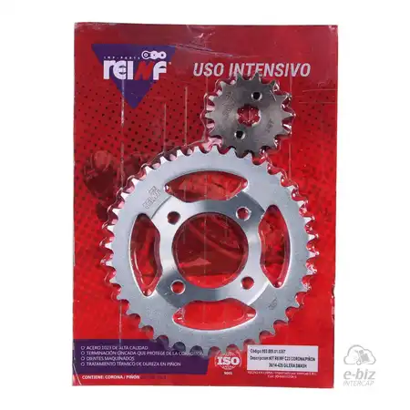 KIT REINF C23 CORONA/PIÑON 36/14-428 GILERA SMASH/ZANELLA ZB/CORVEN ENERGY/MOTOMEL BIT