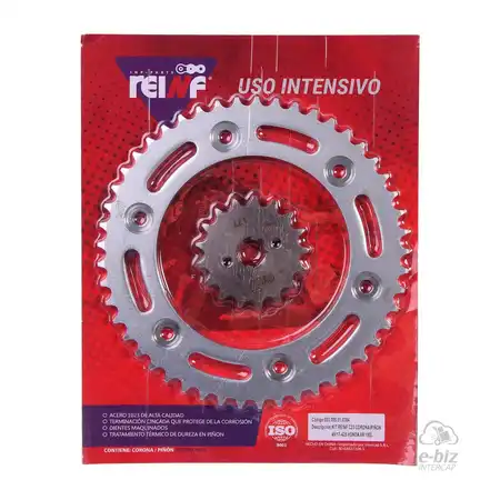KIT REINF C23 CORONA/PIÑON 49/17-428 HONDA XR 150L/HONDA XR 125 L