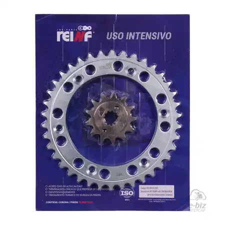 KIT REINF C45 CORONA/PIÑON 38/13-520 HONDA XR250 TORNADO