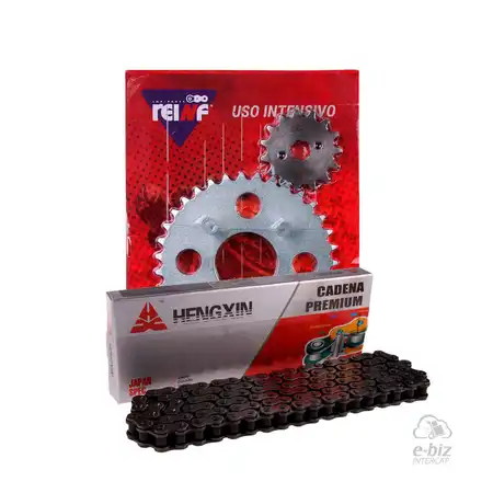 KIT TRANSMISION COMPLETO C23 HONDA DAX 35/15 + HENGXIN 420H-102L