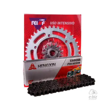 KIT TRANSMISION COMPLETO C23 YAMAHA XTZ 250 40/13 + HENGXIN 520H-118L