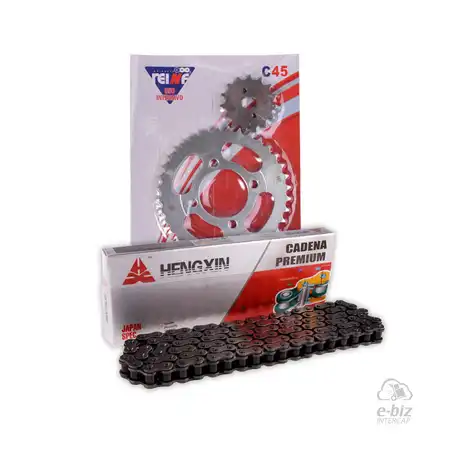 KIT TRANSMISION COMPLETO HONDA WAVE 100 36/15 + HENGXIN 428H-110L