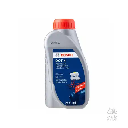 LIQUIDO DE FRENOS BOSCH DOT 4 X 0.5L