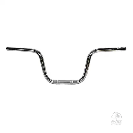 MANUBRIO MDA HONDA GLH 150 (C/ORIFICIO P/FIJACION MANILLARES) CROMADO