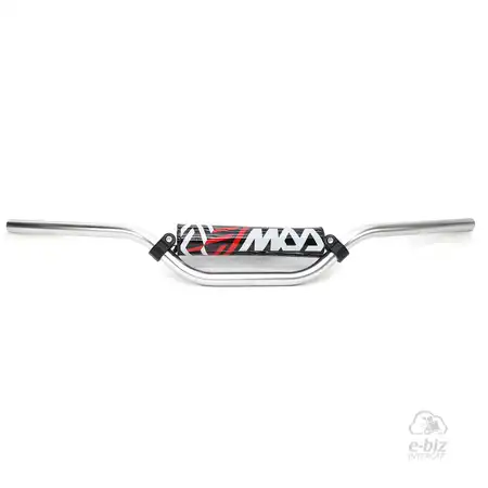 MANUBRIO MDA TIPO TRIAL ENDURO C/PAD HONDA BROSS/YAMAHA XTZ Y MOTOS SIMILARES ALUMINO ANODIZADO ALTO-ALUMIO