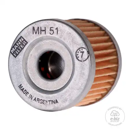 MH 51 FILTRO DE ACEITE MANN ARG. MOTOS SUZUKI GN 125 - VARIAS