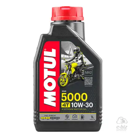 MOTUL SEMISINTETICO HC-TEC 5000 4T 10W30 JASO MA2 X1LTS.
