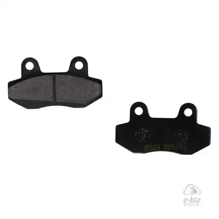 PASTILLA FRENO BOSCH DEL. APLICABLE A MOTOS 110CC/HONDA REBEL/KYMCO 125/MOTOMEL SPEEDY