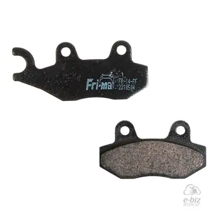 PASTILLA FRENO FRI-MA DEL. HONDA CBX 250 TWISTER/YAMAHA YBR 125 ED/FAZER 250