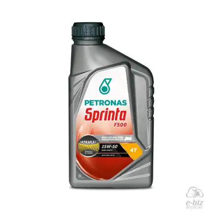 PETRONAS SPRINTA 4T F500 15W-50 SL/MA2 SEMISINTETICO MULTIGRADO X 1L