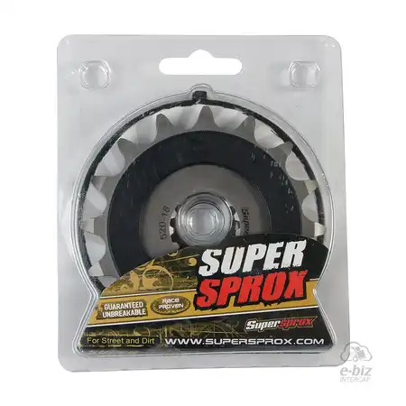 PIÑON ACERO SUPERSPROX 520 16T-525 C/PROTECTOR SUZUKI DL 650XA/V STROM 1000/TRIUMPH TIGER 800