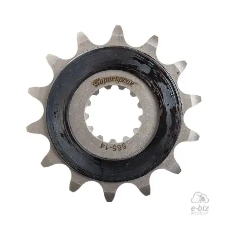 PIÑON ACERO SUPERSPROX 565 14T-520 C/PROTECTOR YAMAHA MT 03/YFZ R3/YZ-F 250-400-426-450/WR 450F/KAWASAKI VERSYS 650