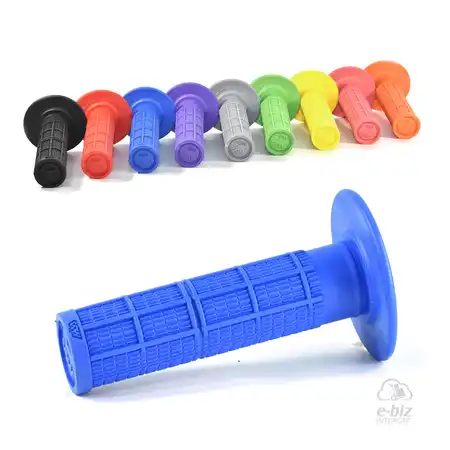 PUÑOS MDA CROSS EVOLUTION RUBBER GRIP 115MM AZUL