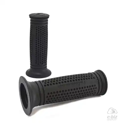 PUÑOS MDA CUATRICICLO RUBBER GRIP 115 mm NEGRO