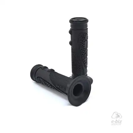 PUÑOS MDA CUATRICICLO STREET X RUBBER GRIP NEGRO
