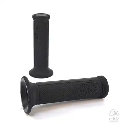 PUÑOS MDA CUATRICICLO SUPERBIKE RUBBER GRIP 125 mm NEGRO