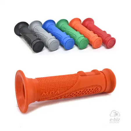 PUÑOS MDA STREET X RUBBER GRIP 125MM NARANJA