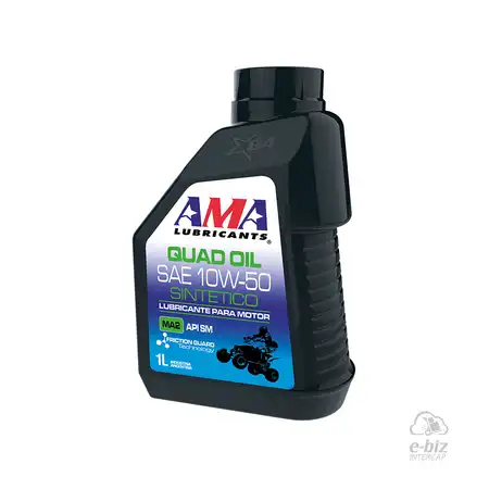 QUAD OIL x 1 LTS - 4T SINTETICO COMPETICION 10W50