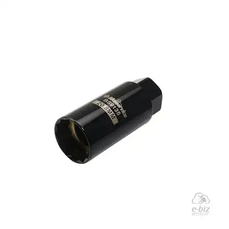 SACA BUJIA 20,8MM BIKE SERVICE ACERO VANADIO-PARED EXTRA FINA-INTERIOR INYECTADO EN GOMA 