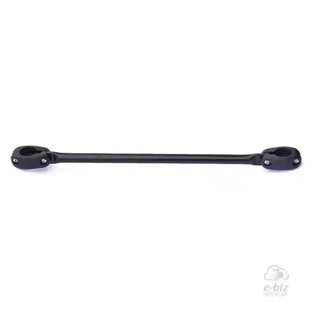 TRAVESAÑO MDA ACERO (Cross, Enduro, Trail) LARGO 28 cm NEGRO